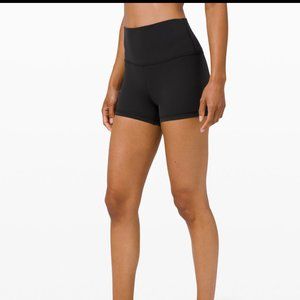 NWOT Lululemon Align Shorts 4" Size 2 Black